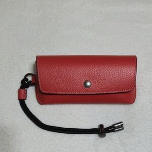 NWT Coach Sunglasses Case In Leather